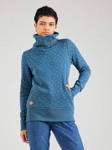 Felpa di Ragwear in blu: frontale