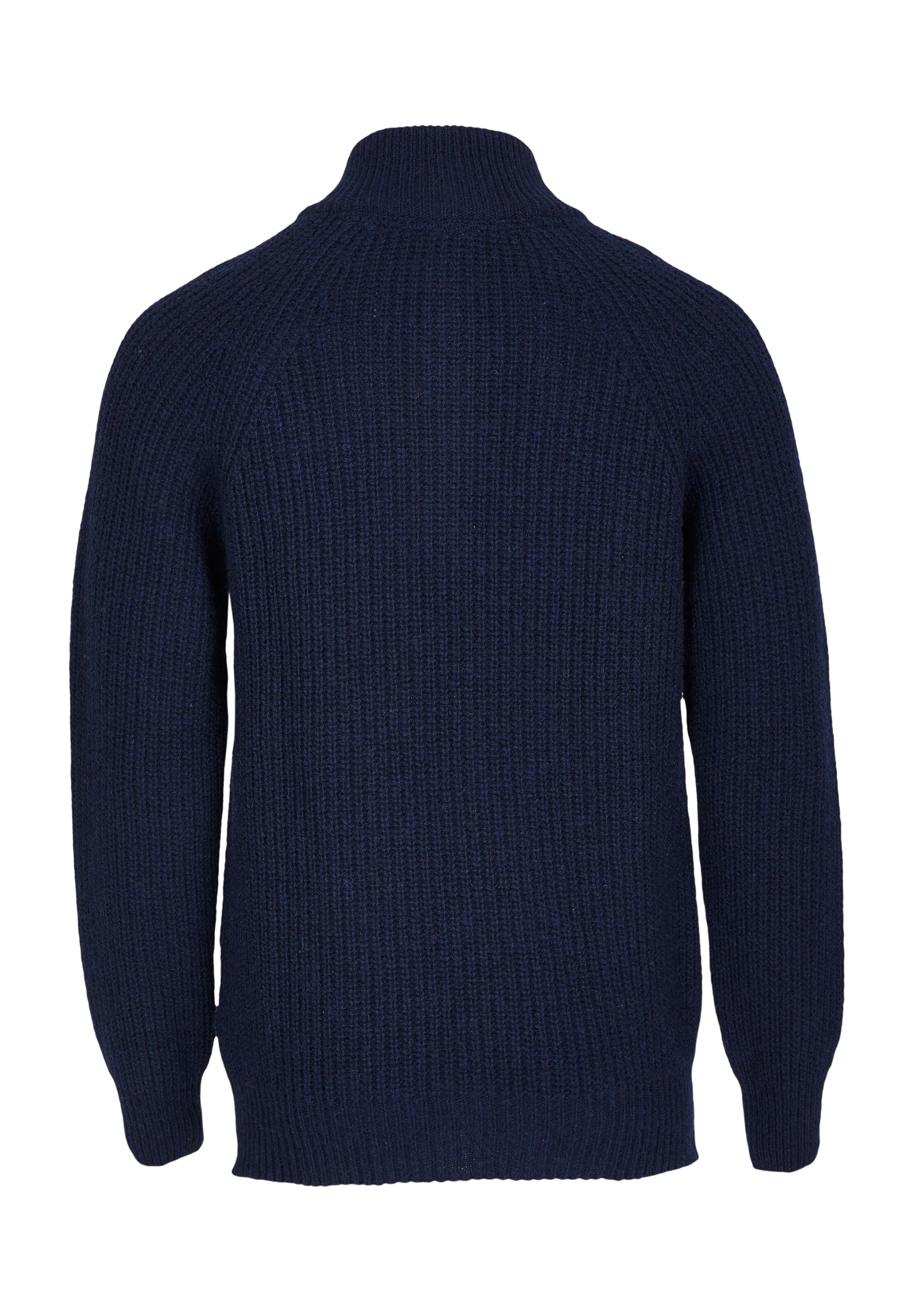 Cleptomanicx Pullover 'Ribber Troyer' in Blau