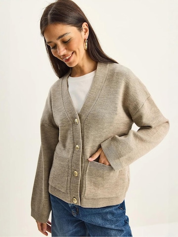 Bianco Lucci - Casaco de malha em bege