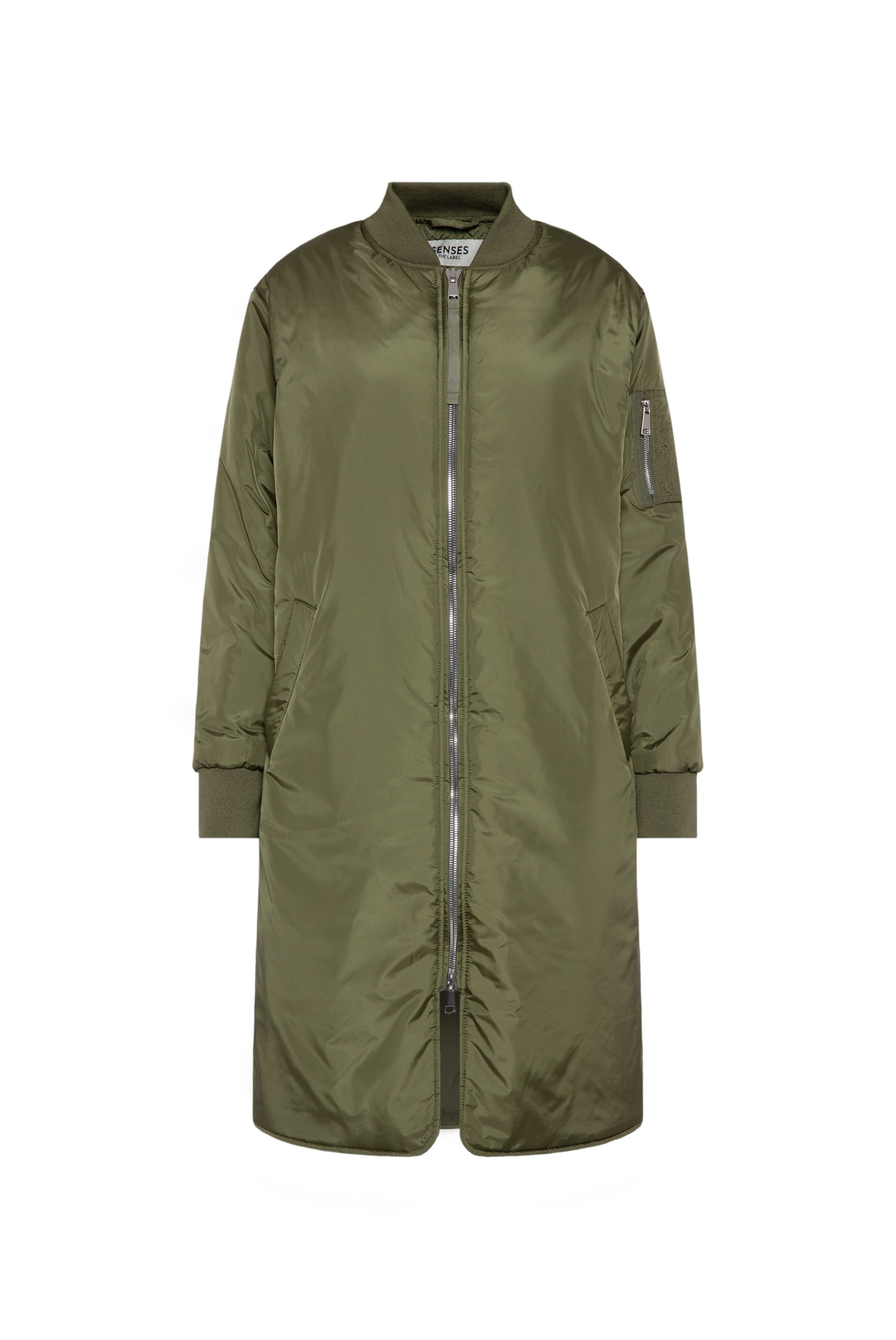 SENSES.THE LABEL Matentel in Grün: Vorderseite