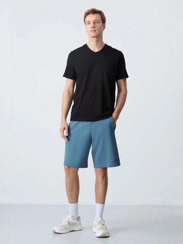 Tommy Life Loosefit Broek in Blauw