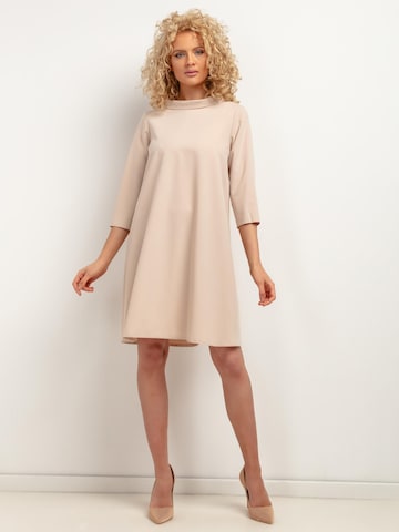 TESSITA Dress in Beige: front
