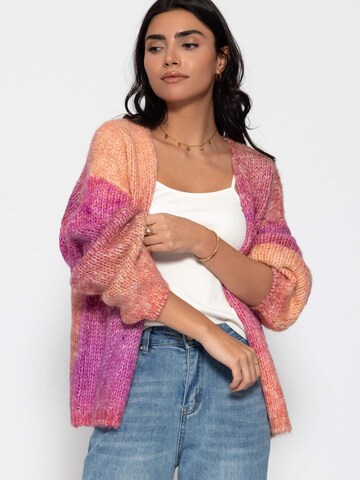 SASSYCLASSY Strickjacke‌‌‌‌‌ in Pink: Vorderseite
