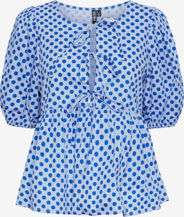 PIECES Blouse 'JOLLY' in Blue: front