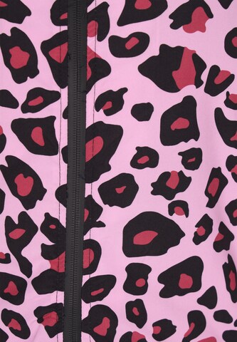 Veste mi-saison swirly en rose