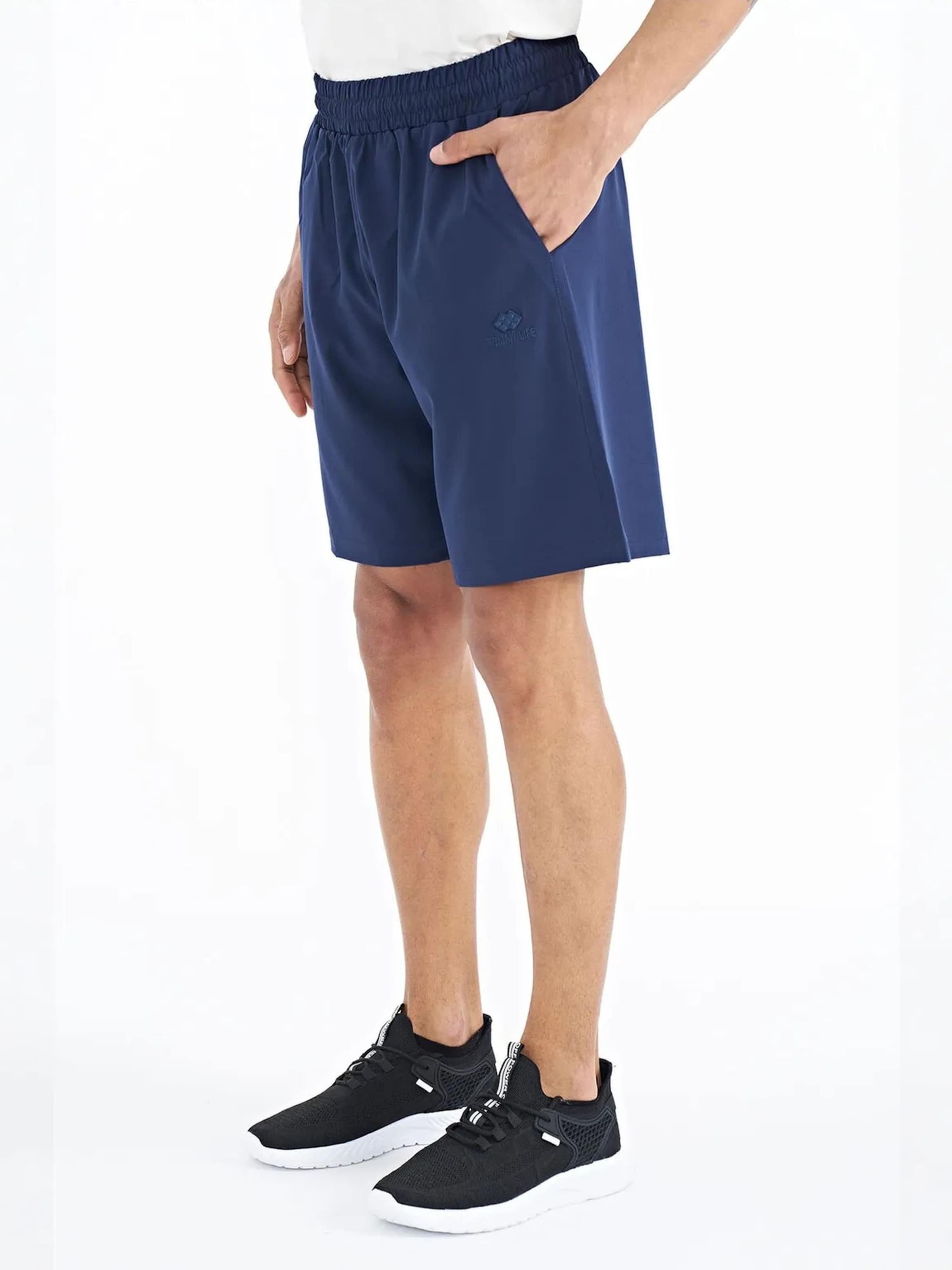 Wide Leg Pantalon Tommy Life en bleu