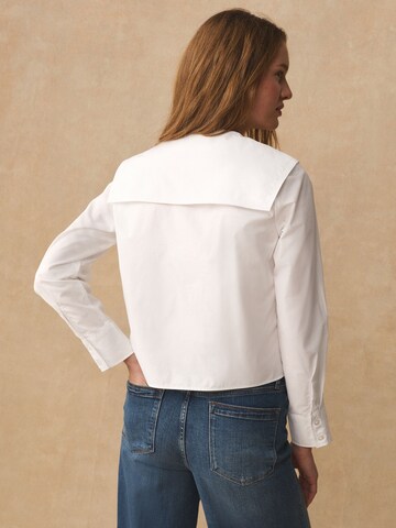 Chemisier Next en blanc