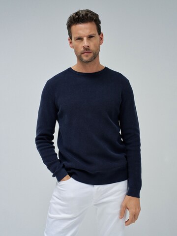 Salsa Jeans Trui in Blauw: voorkant