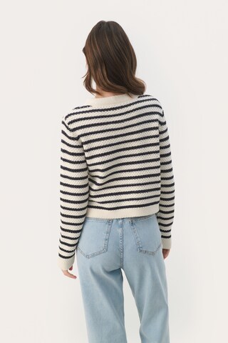 Cardigan 'Elmie' Part Two en bleu
