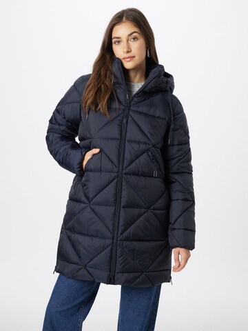 TOM TAILOR DENIM Between-seasons coat in Blue: front