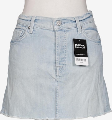 7 for all mankind Rock S in Blau: Vorderseite