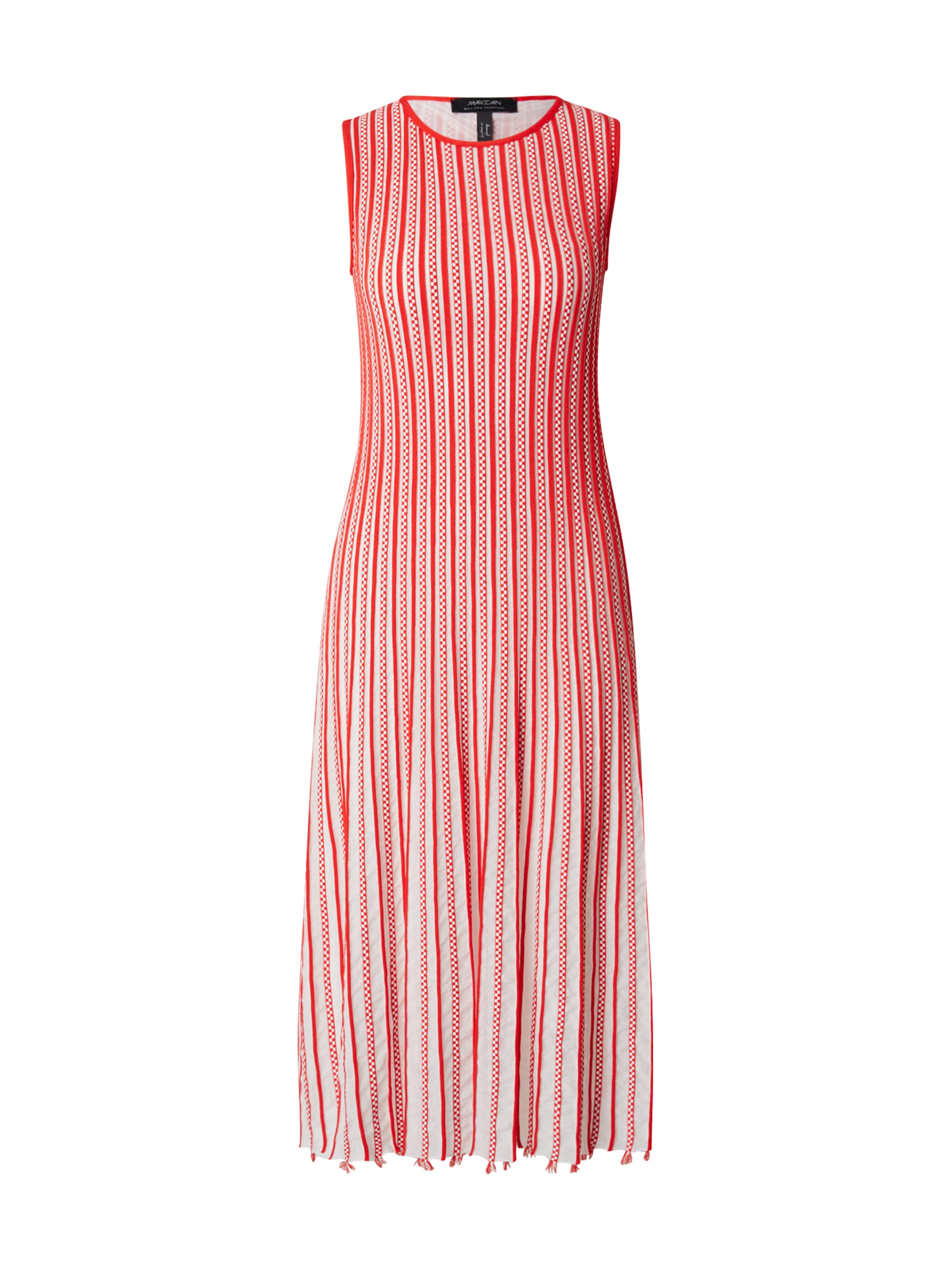 Marc Cain Sukienka w kolorze czerwony: przód