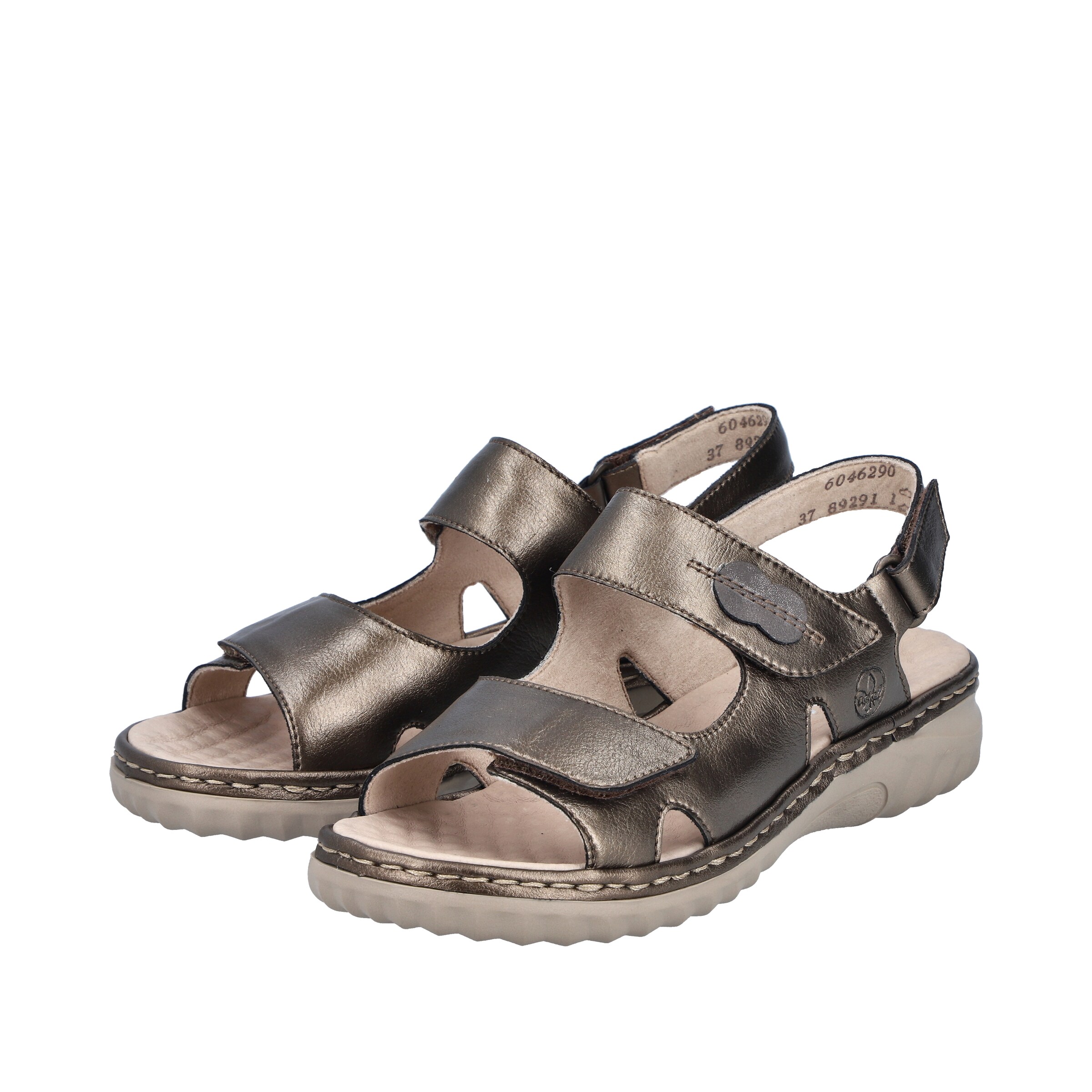 Sandales '60462' Rieker en bronze