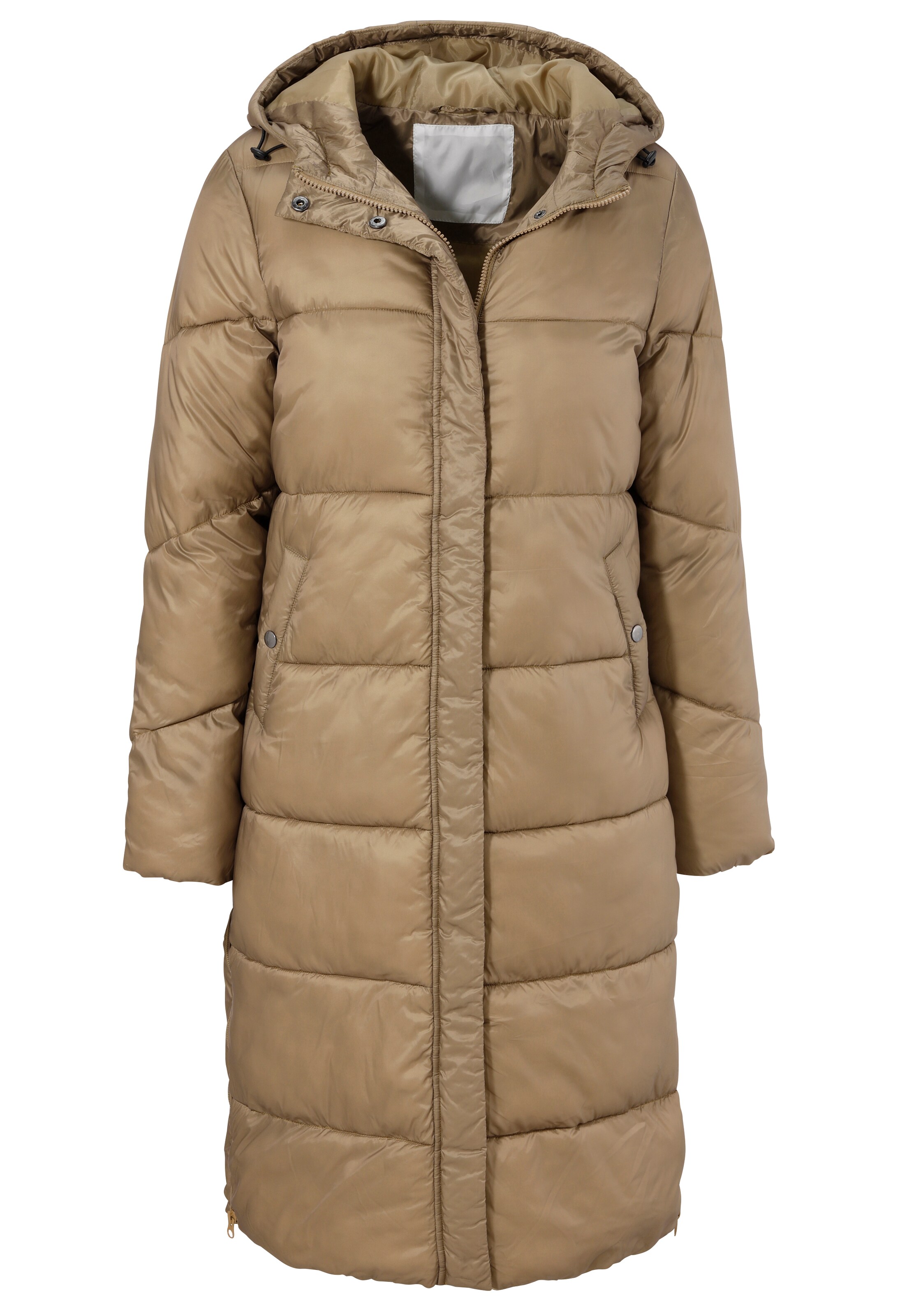 Aniston CASUAL Winter Coat in Beige: front