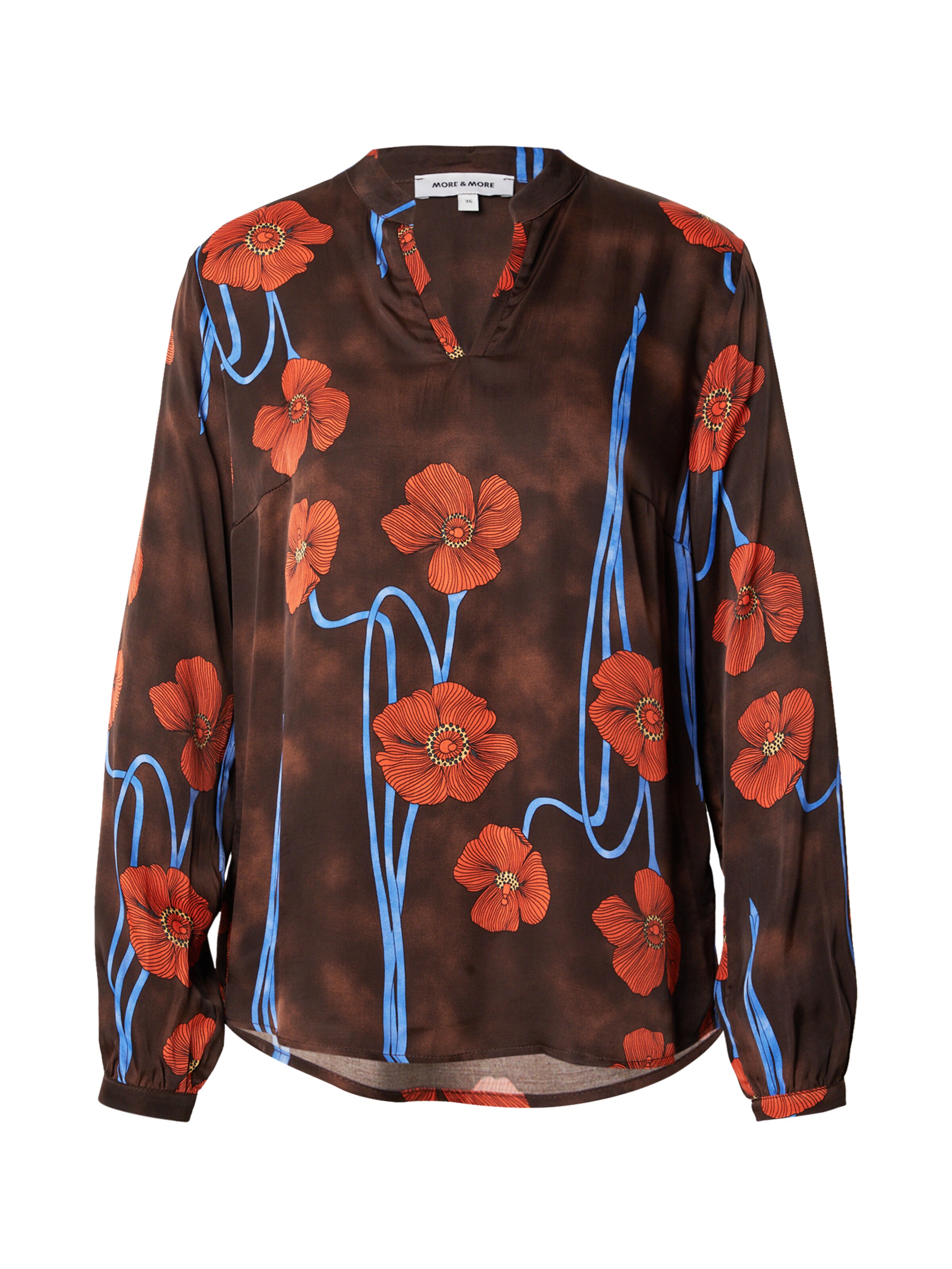 MORE & MORE Halenka – hnědá: přední strana