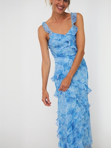 Rochie ' Levinecras ' de la Crās pe albastru