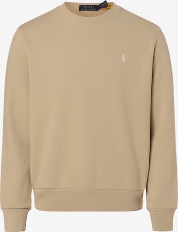 Polo Ralph Lauren Sweatshirt in Beige: front