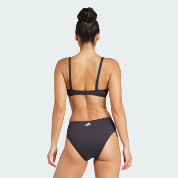 ADIDAS SPORTSWEAR Μπουστάκι Αθλητικό τοπ μπικίνι 'Iconisea' σε μαύρο