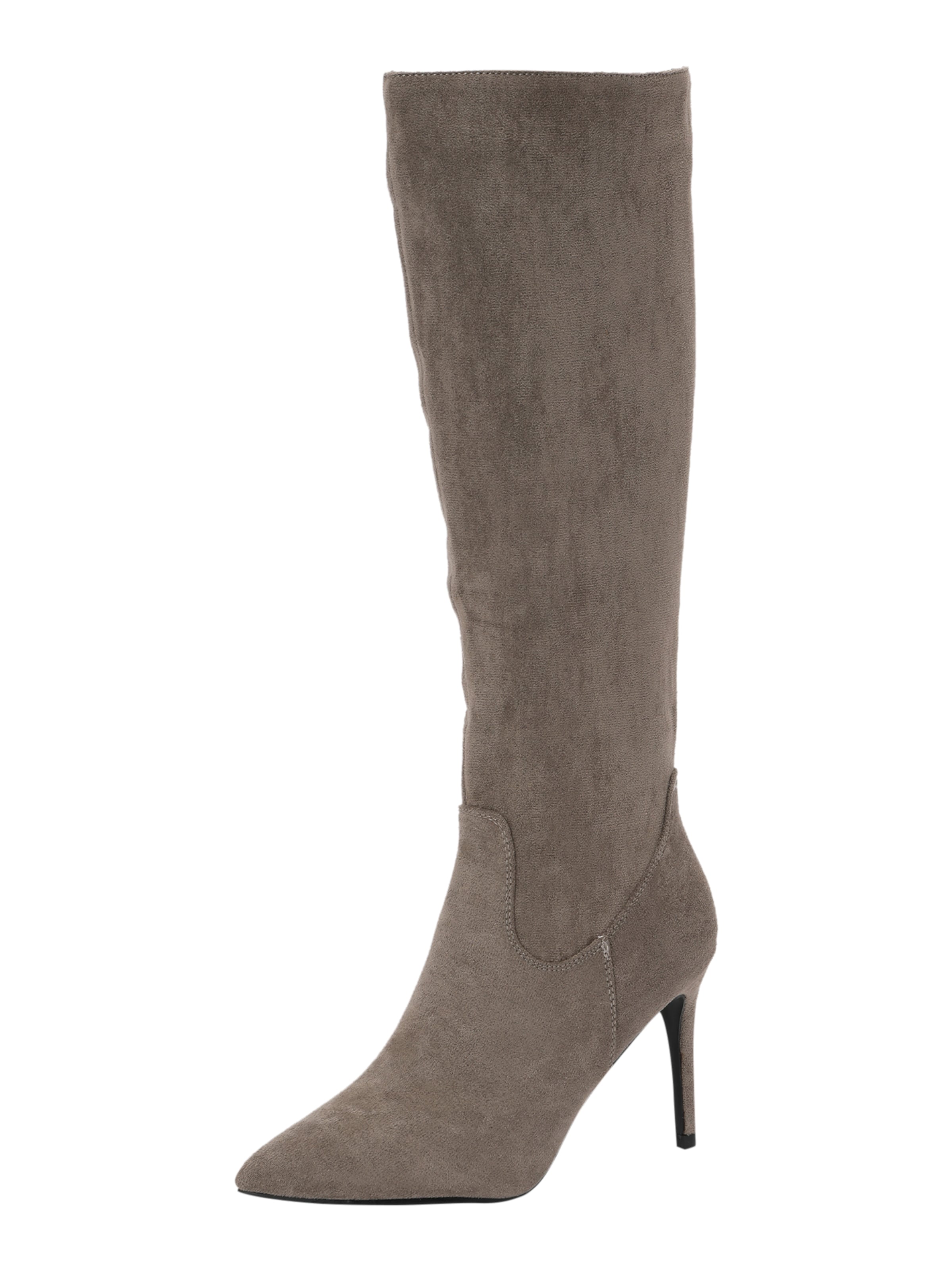 ABOUT YOU Boots 'Elisa' in Grey: front