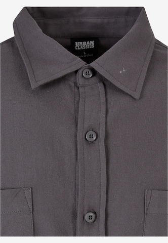Urban Classics Regular Fit Hemd in Grau