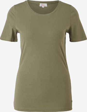 s.Oliver - Camiseta en verde: frente