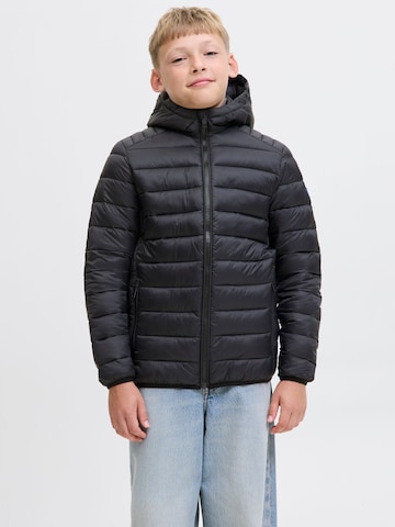 Jack & Jones Junior Winterjas in Zwart: voorkant