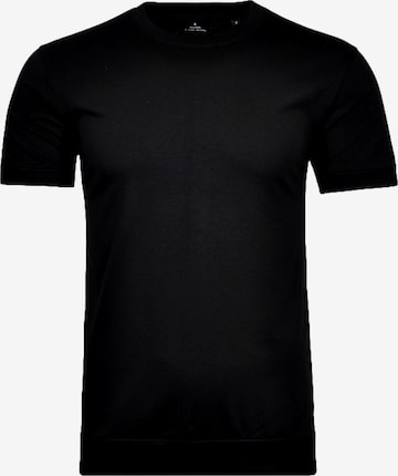 Ragman Shirt in Zwart: voorkant