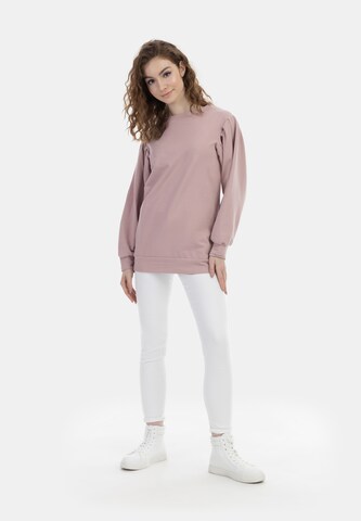 MYMO Sweatshirt i rosa