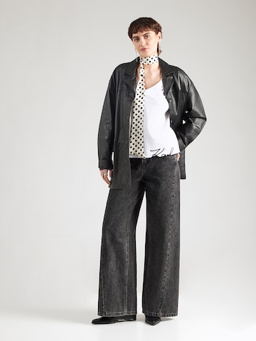 Karl Lagerfeld - Camisa em branco