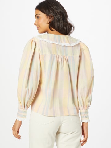 River Island Bluse in Gelb