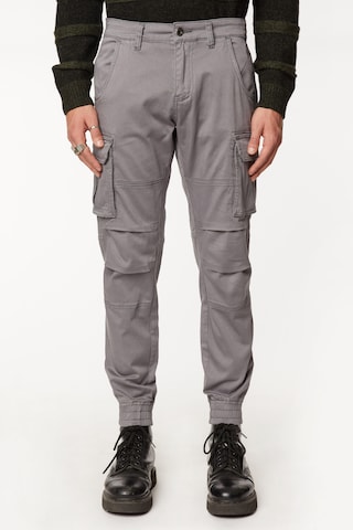 GAS Jeans Slim fit Cargo Pants 'Bob Gym Up' in Grey: front