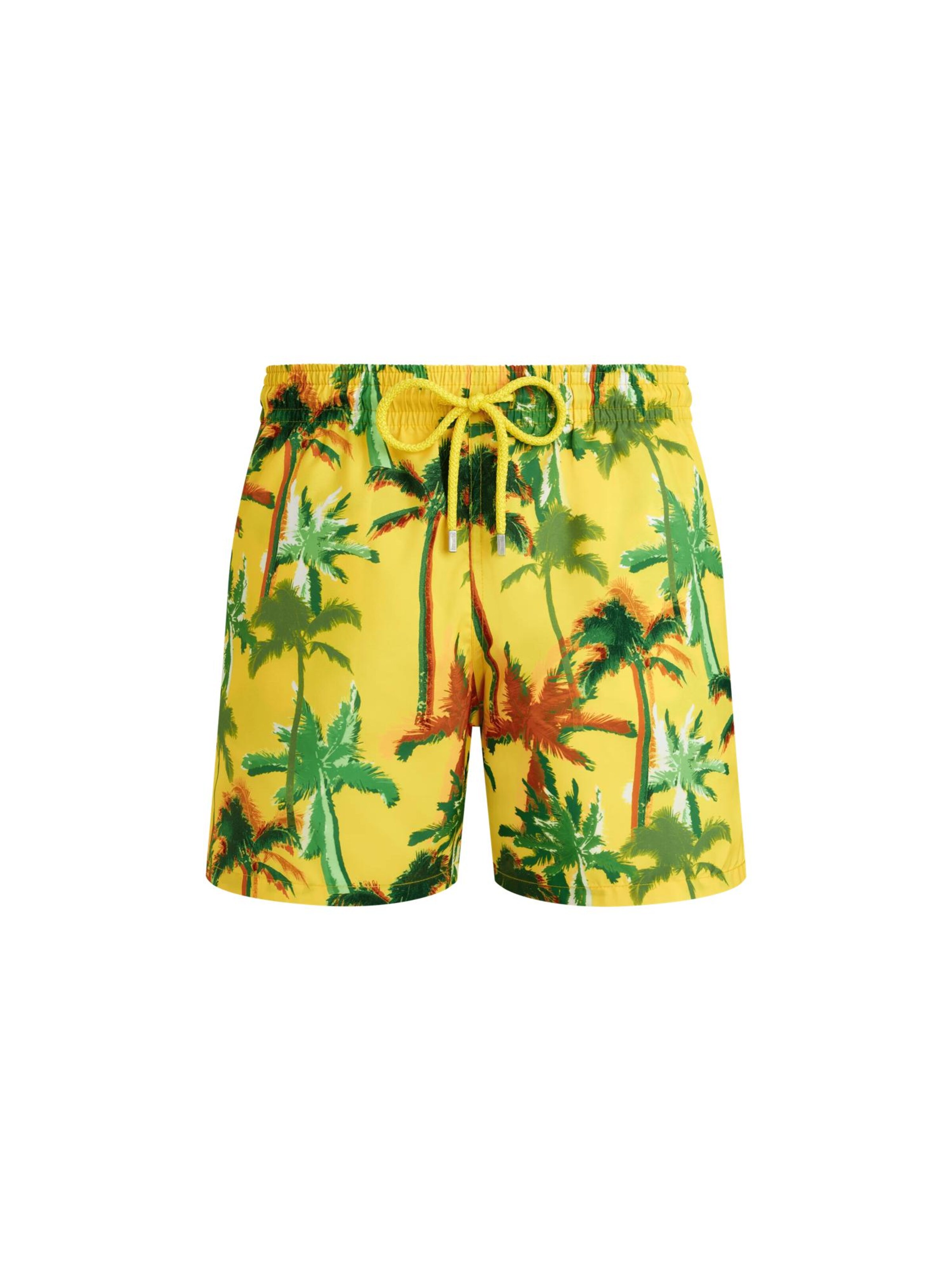 Pantaloncini da bagno di Vilebrequin in giallo: frontale