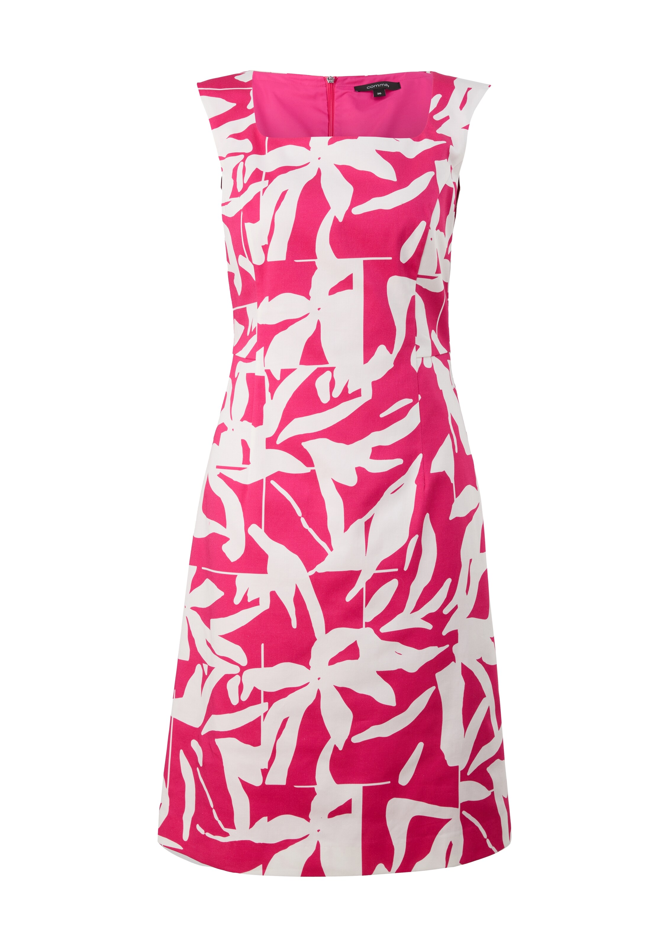 COMMA Summer Dress in Pink: front