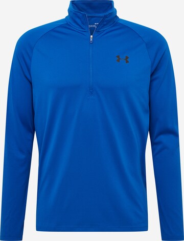 UNDER ARMOUR Performance Shirt 'Tech 2.0' in Blue: front