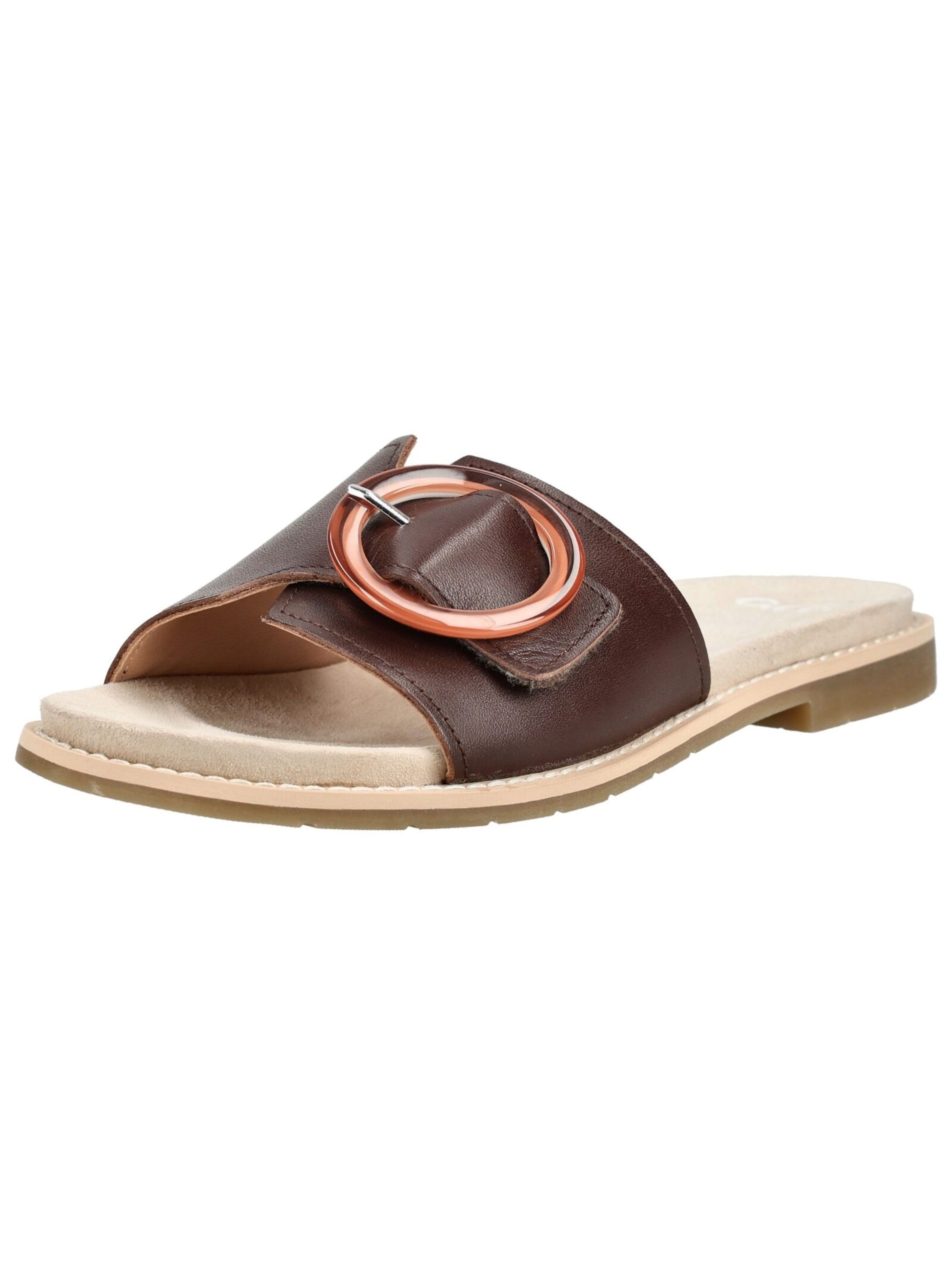 Zoccoletto di ARA in marrone: frontale