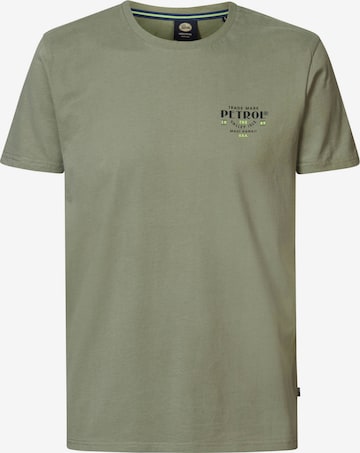 Petrol Industries - Camisa 'Classic' em verde: frente