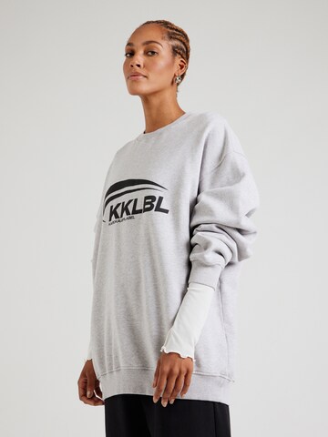 Karo Kauer Sweatshirt in Grey: front