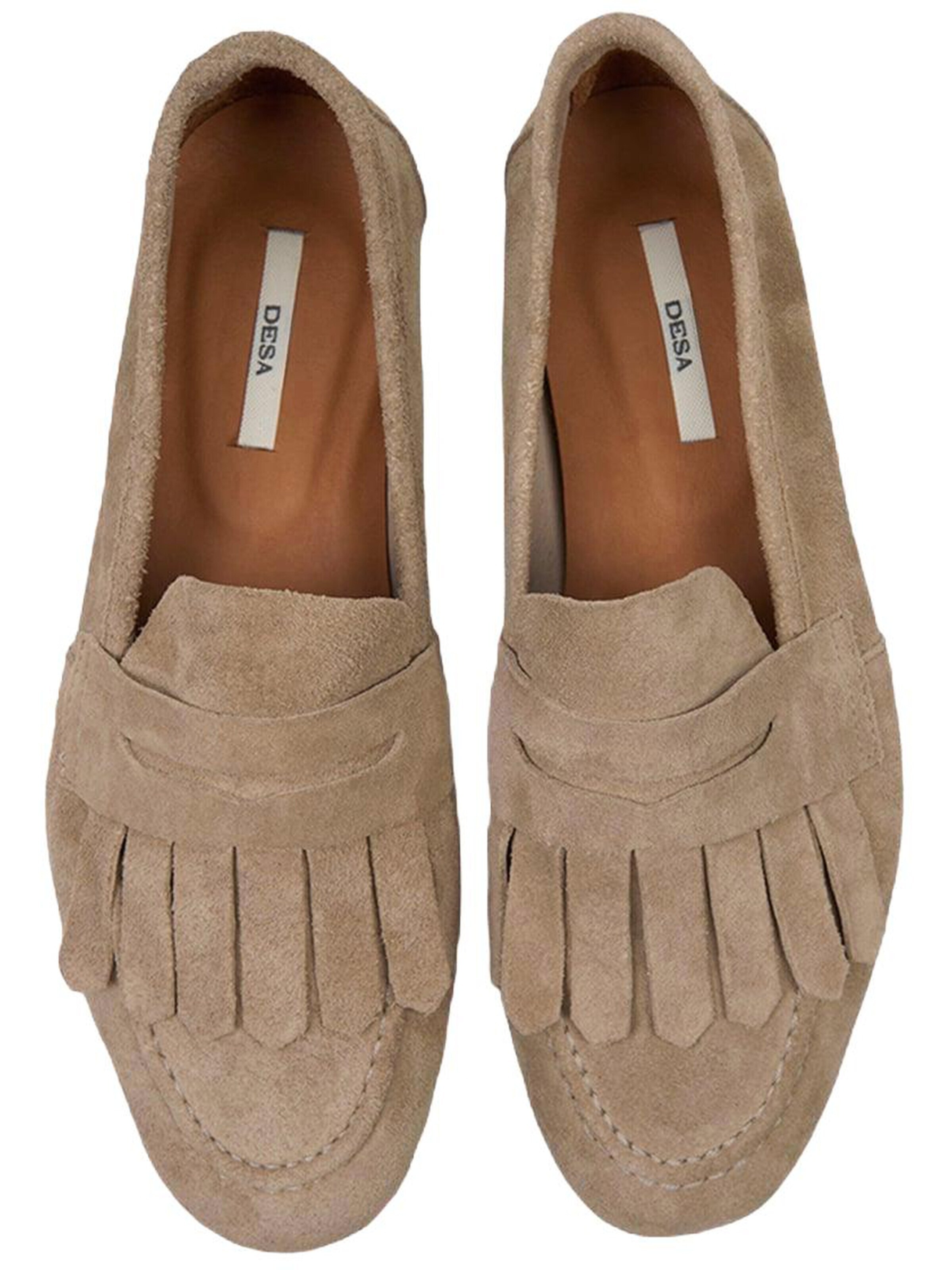 Desa - Mocasines 'Beleg' en beige