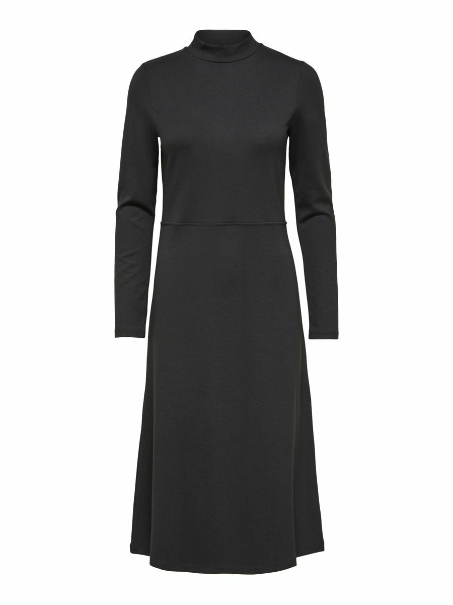 Kobiety Odzież SELECTED FEMME Sukienka w kolorze Czarnym 