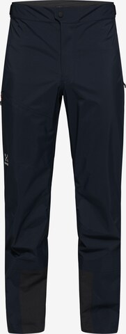 Haglöfs Regular Outdoor Pants 'Roc GTX' in Blue: front