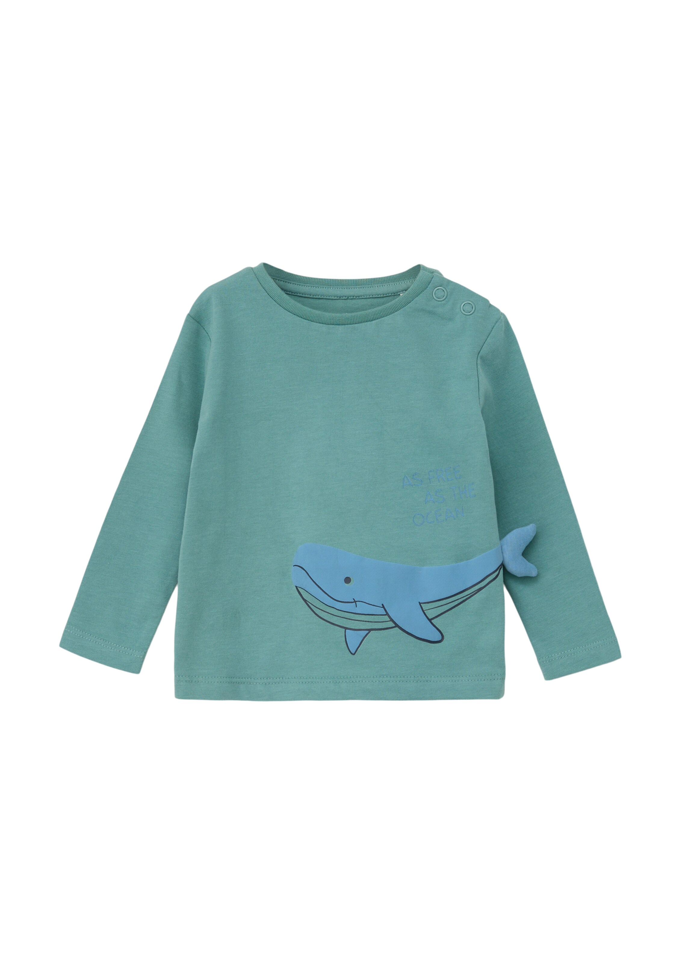 s.Oliver Shirt in Blauw: voorkant