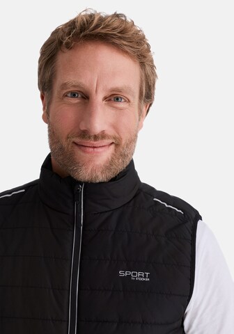 Stooker Men Weste 'Henrik' in Schwarz