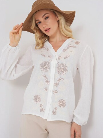 Bigdart Blouse in White