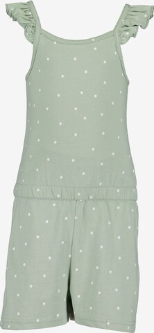 BLUE SEVEN Dungarees in Green: front