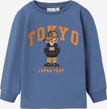 NAME IT Sweatshirt 'SETH' in Blauw: voorkant