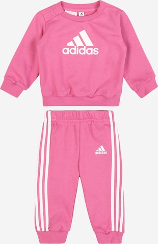 ADIDAS SPORTSWEAR Tracksuit 'French Terry' in Pink: front