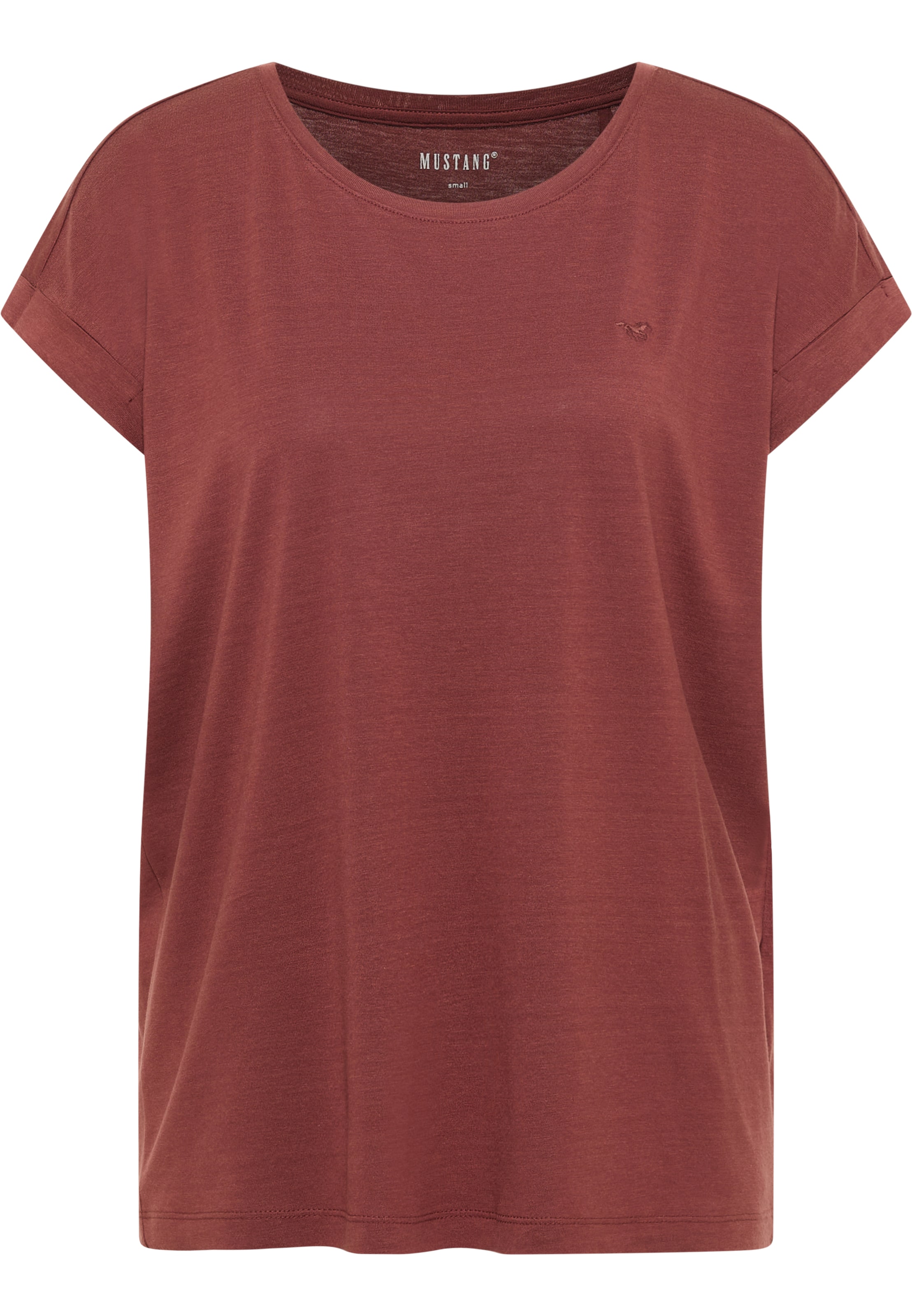 MUSTANG Shirt 'Lesley' in Rot: Vorderseite
