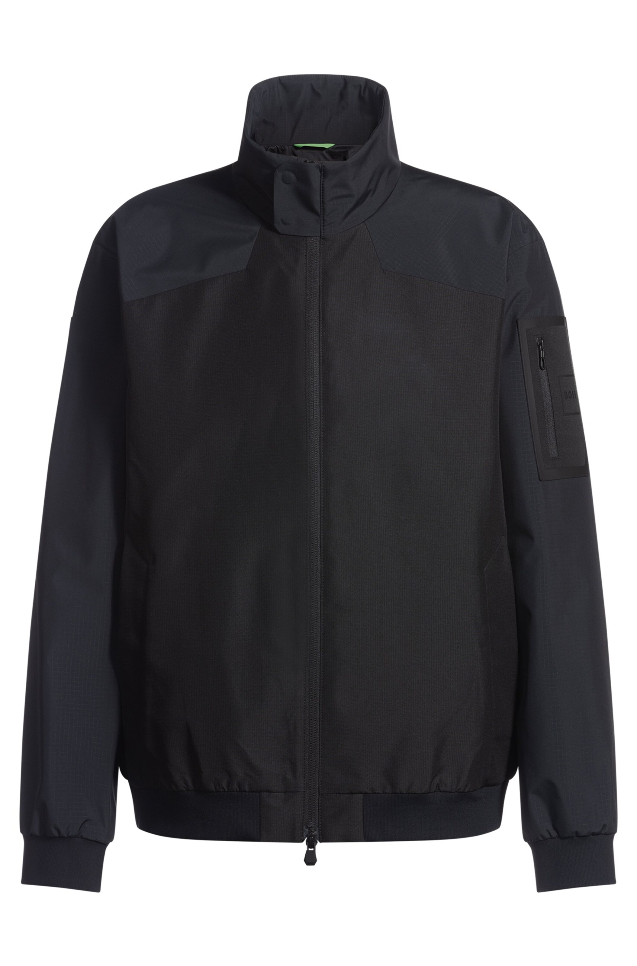 BOSS Between-Season Jacket 'Larzac' in Black: front