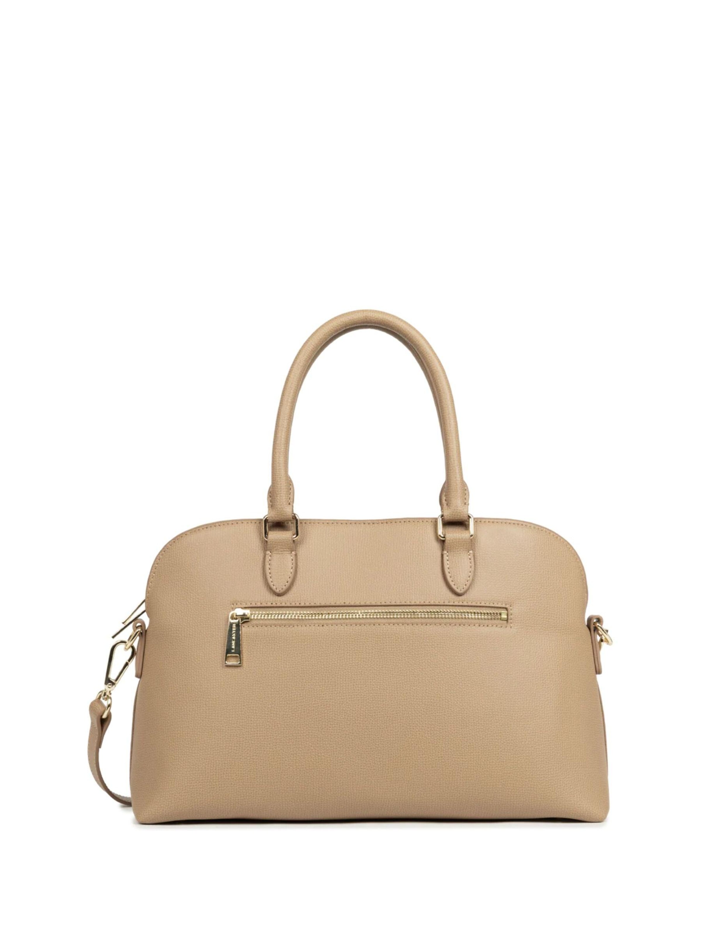 LANCASTER Paris Crossbody Bag in Beige