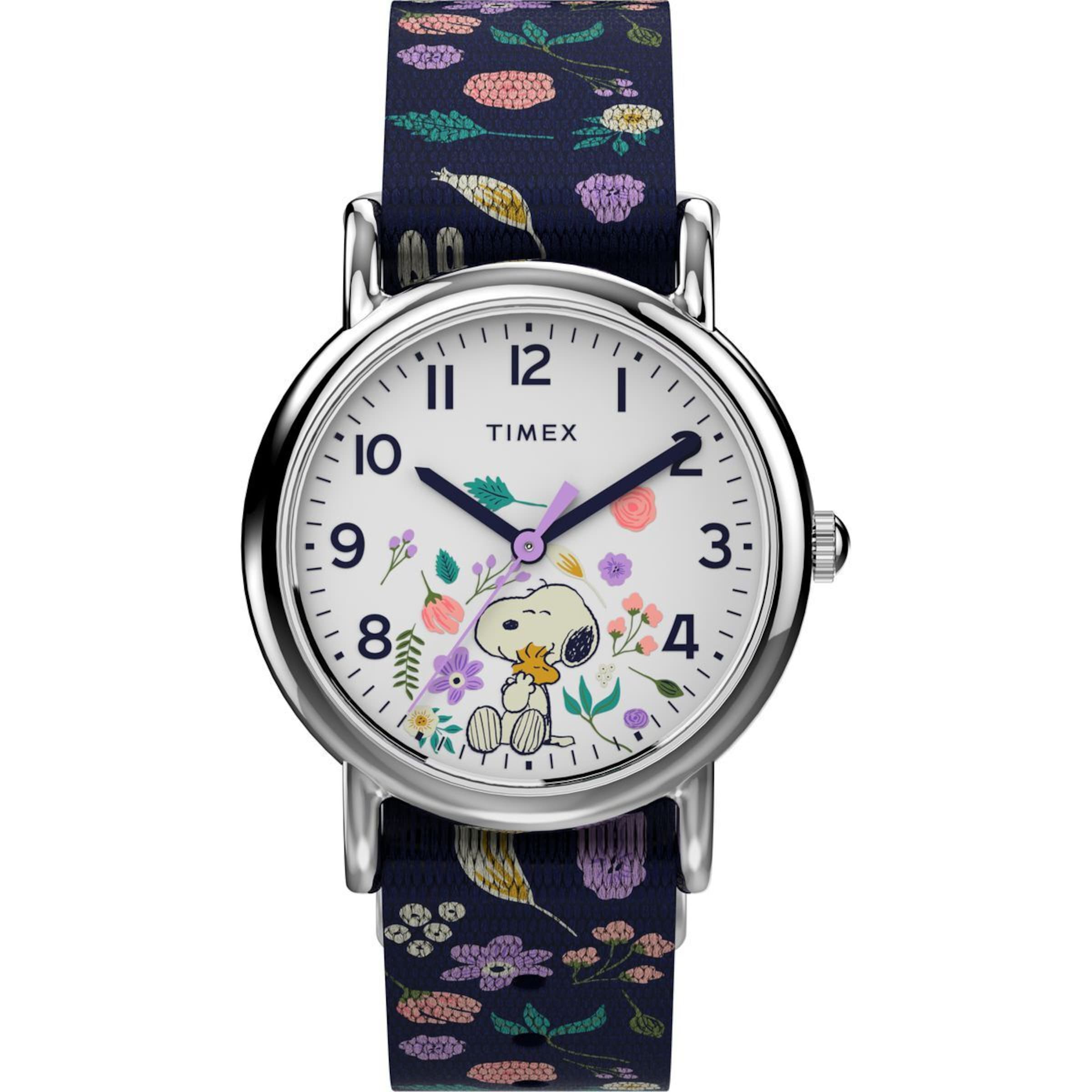 TIMEX Analoog horloge in Blauw: voorkant